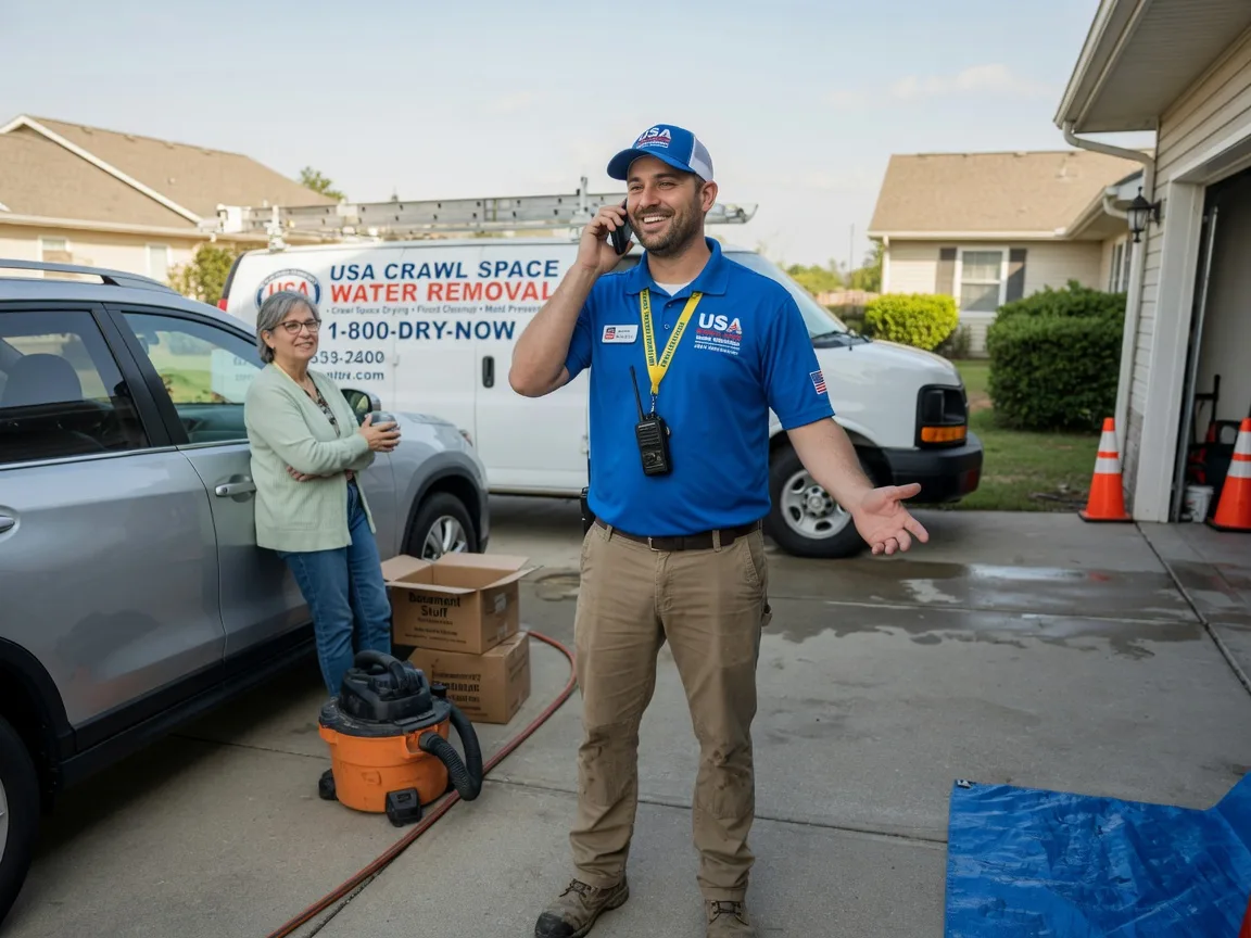 Crawl Space Water Removal Townsend, GA FAQs